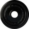 Ekena Millwork Federal Ceiling Medallion (Fits Canopies up to 8 1/2"), 15 3/8"OD x 3 5/8"ID x 1"P, Black Pearl CM15FEBPS - alternate 1